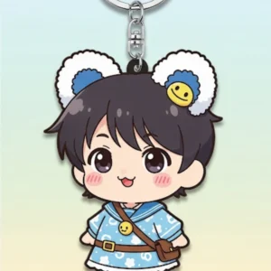 Cheerful Chibi Friend Keychain Univez