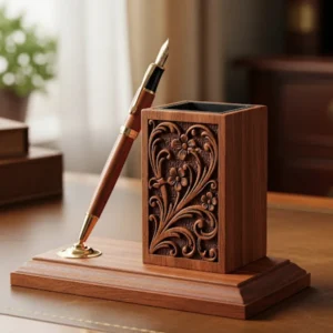 Timeless Elegance Desktop Pen Holder Univez